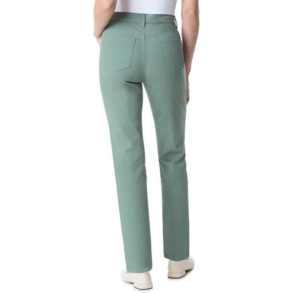 Women's Classic High Rise Tapered Jean 14 Basil Bliss Cotton Spandex - Picture 3 of 3